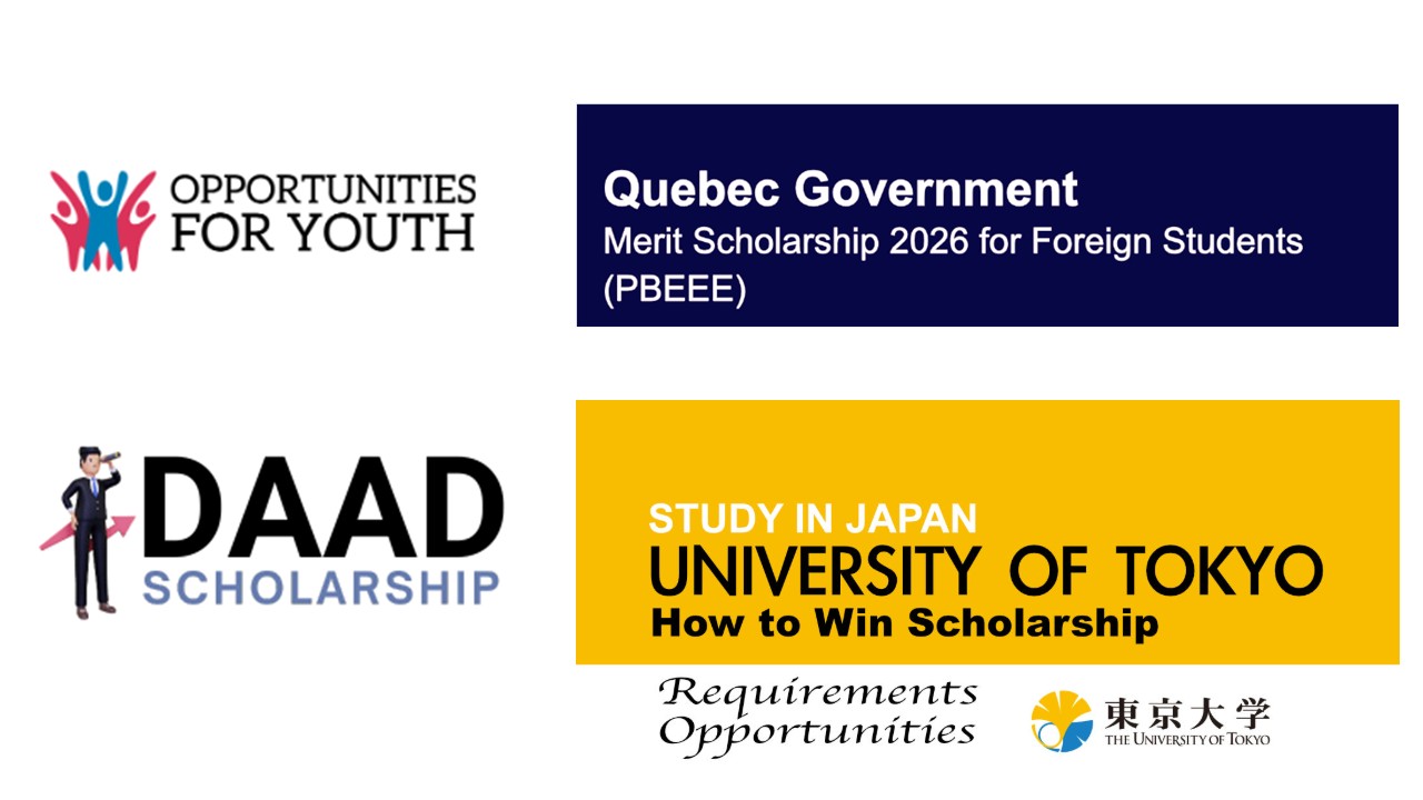 Scholarships and opportunities