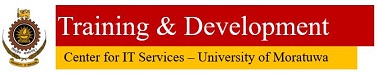 University of Moratuwa - CITeS Training and Development 