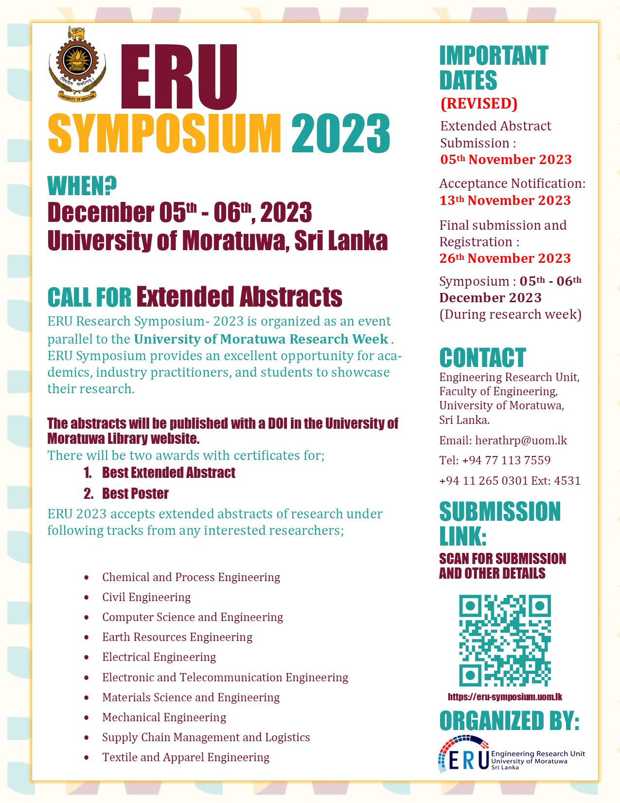ERU Symposium 2023