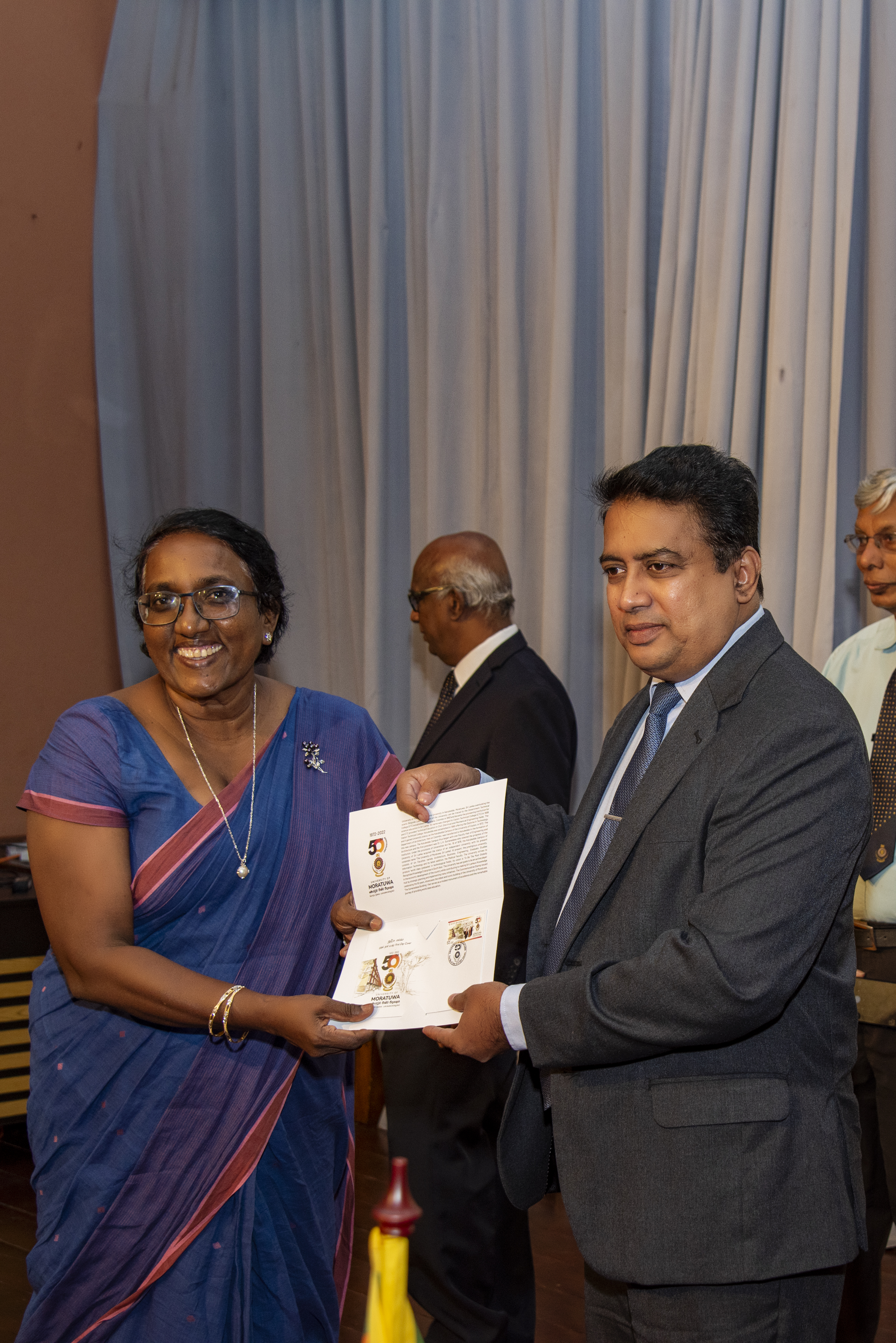 Commemorating 50 Years of Excellence: University of Moratuwa Unveils Special Stamp and First Day Cover