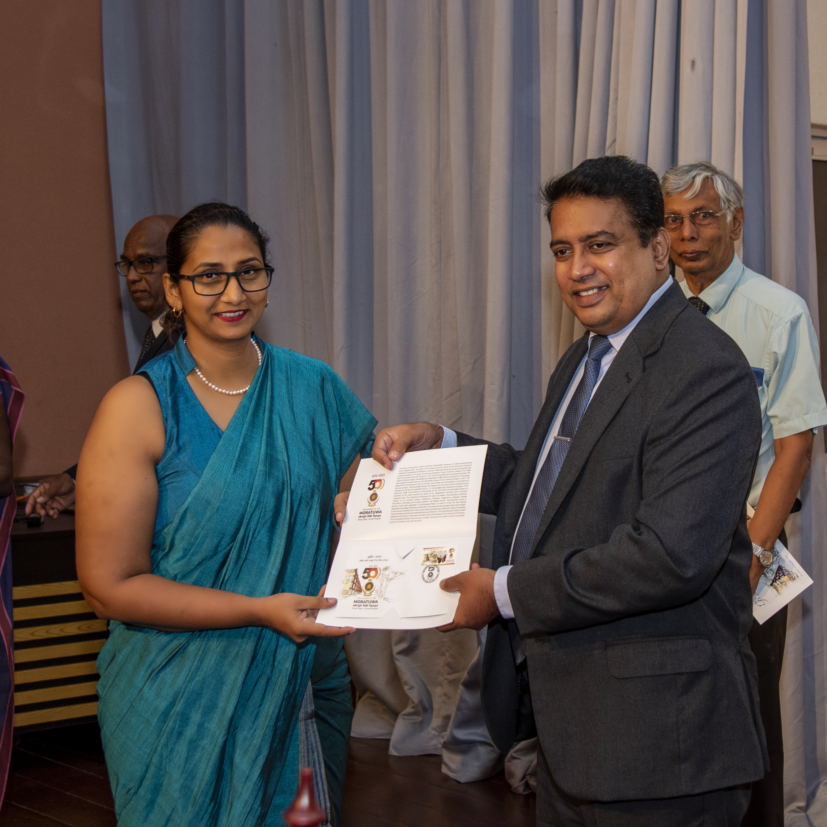 Commemorating 50 Years of Excellence: University of Moratuwa Unveils Special Stamp and First Day Cover