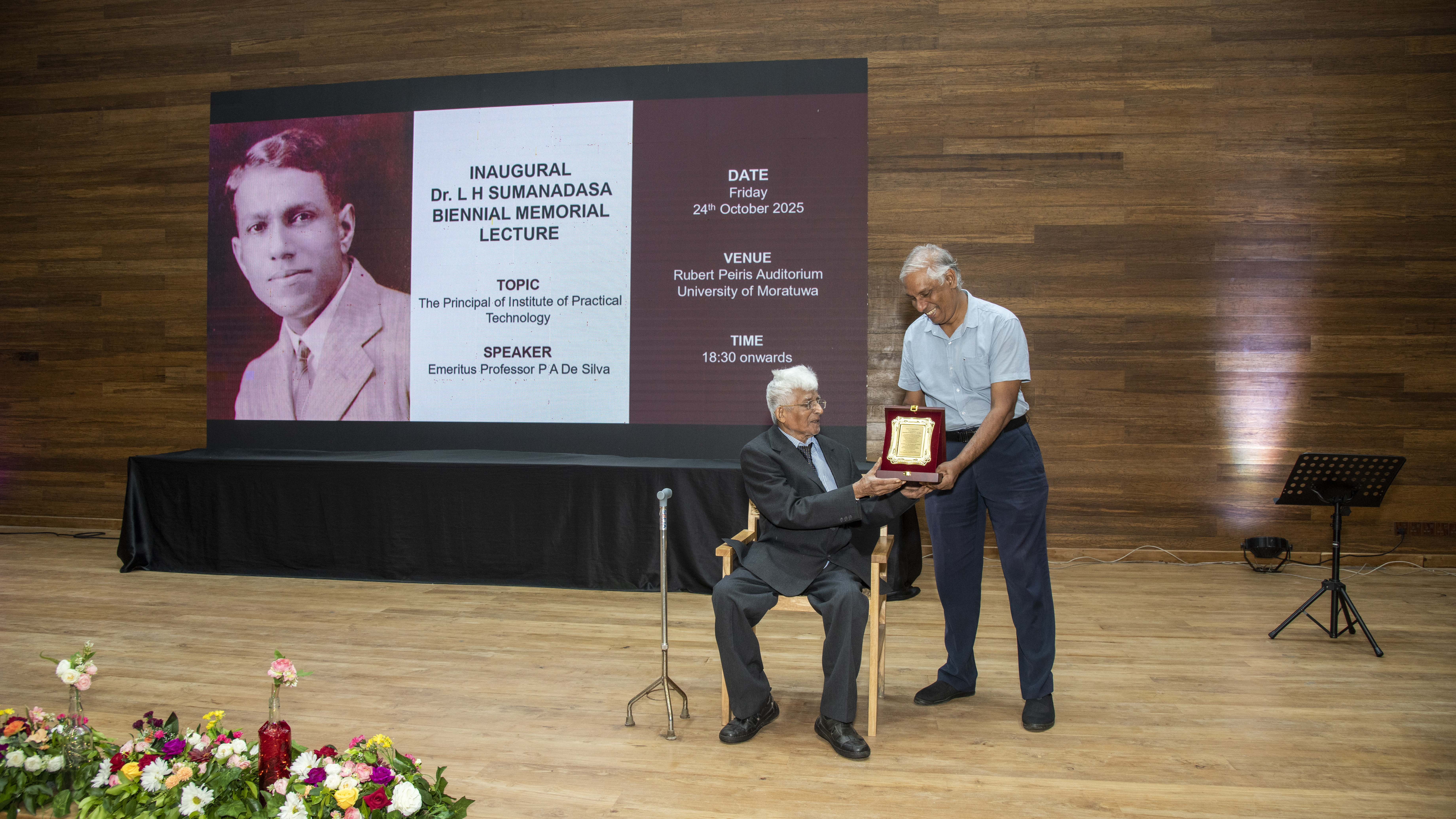 Inaugural Dr. L. H. Sumanadasa Biennial Memorial Lecture – A Fitting Tribute to a Visionary