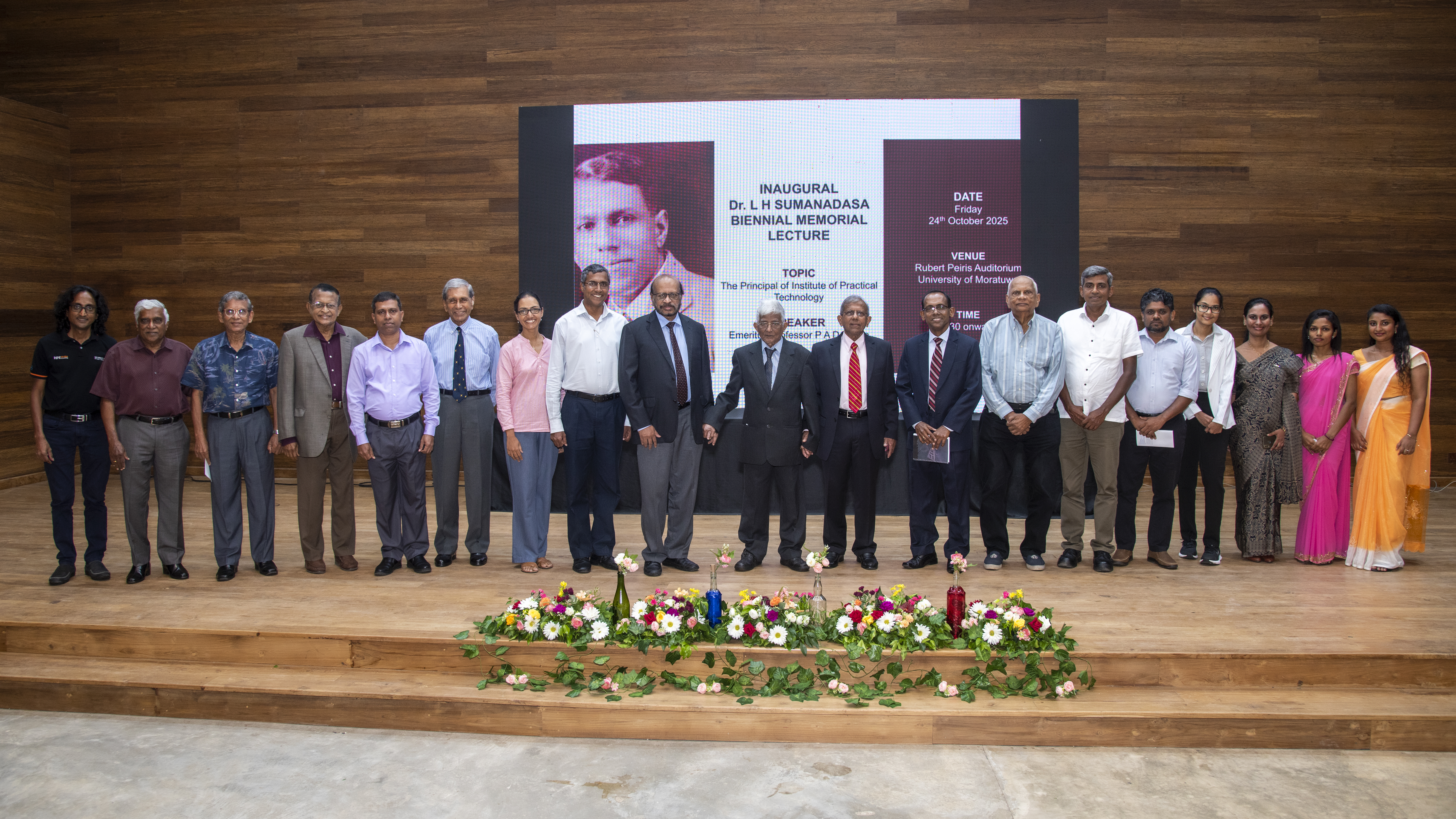 Inaugural Dr. L. H. Sumanadasa Biennial Memorial Lecture – A Fitting Tribute to a Visionary