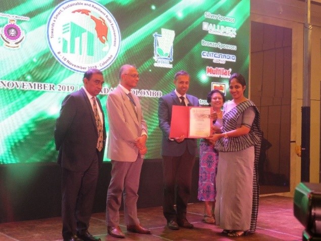 Staff of Department of Building Economics wins 3 Awards at 8th World Construction Symposium 2019 
