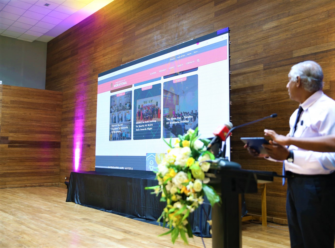 The Golden Jubilee Commemorative Ceremony of the University of Moratuwa