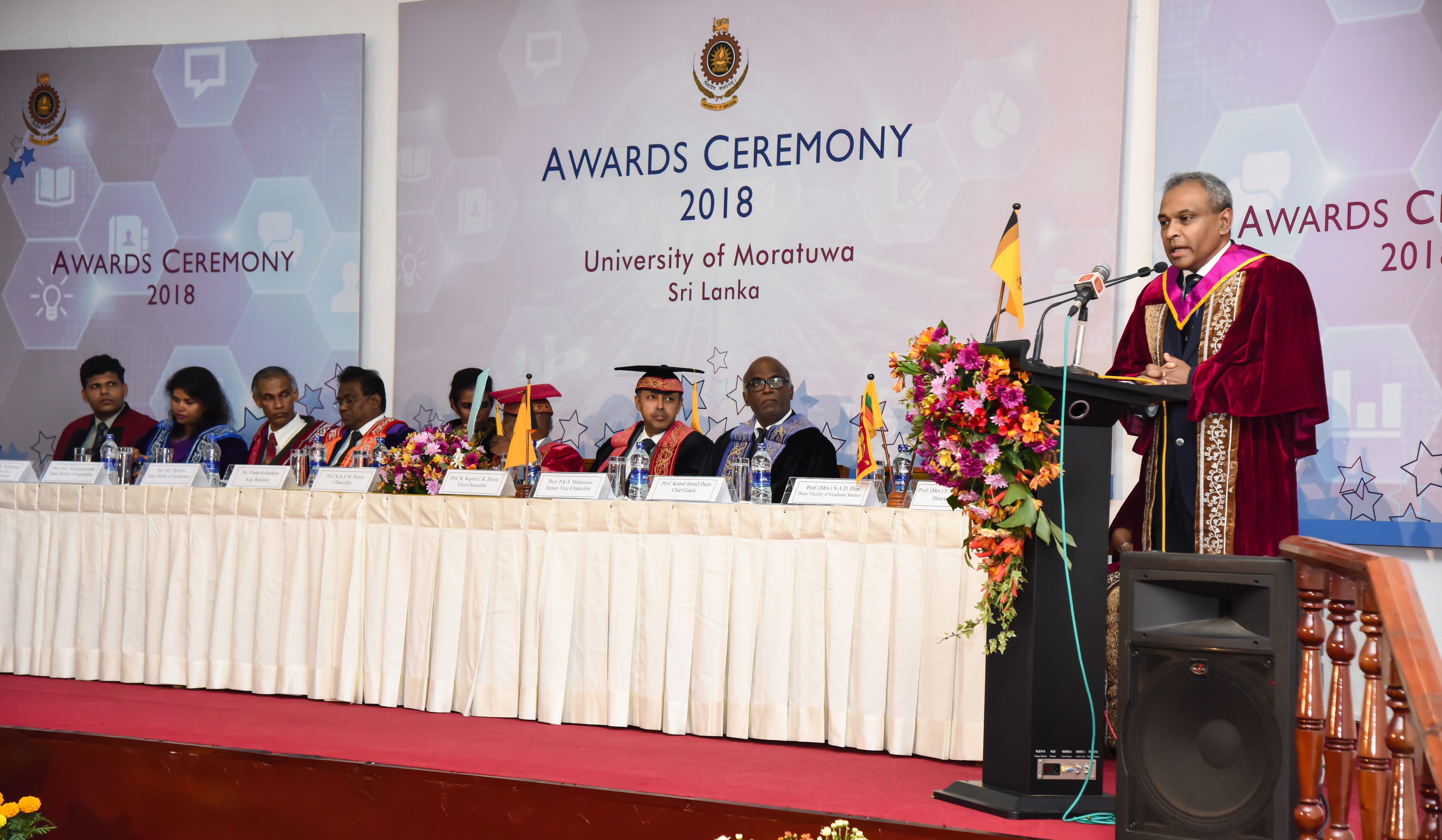 ANNUAL AWARDS CEREMONY OF THE UNIVERSITY OF MORATUWA 2018