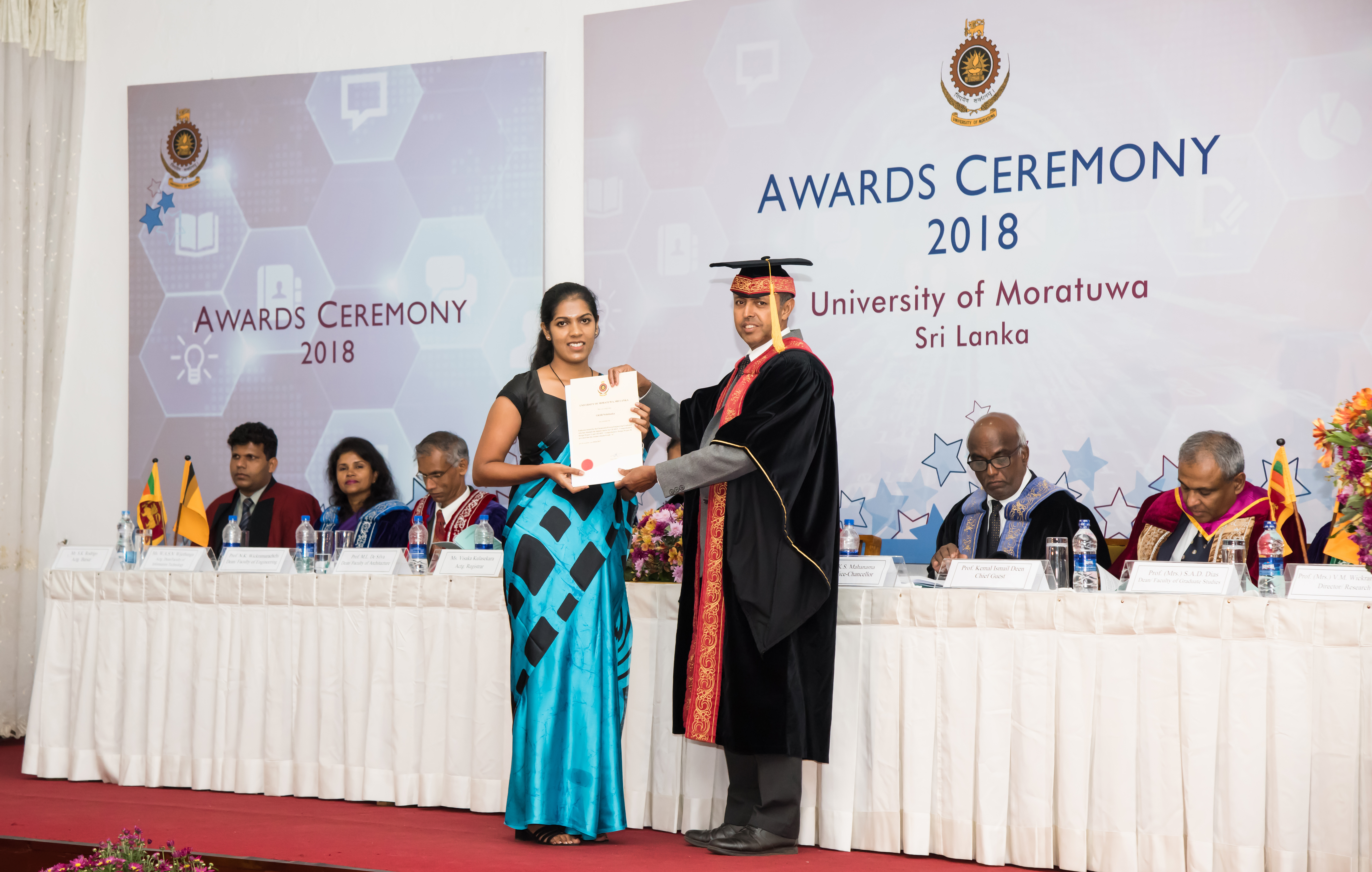 ANNUAL AWARDS CEREMONY OF THE UNIVERSITY OF MORATUWA 2018