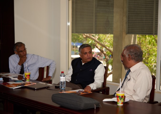 Visit of  Professor Mahesh Panchagnula, Indian Institute of Technology Madras