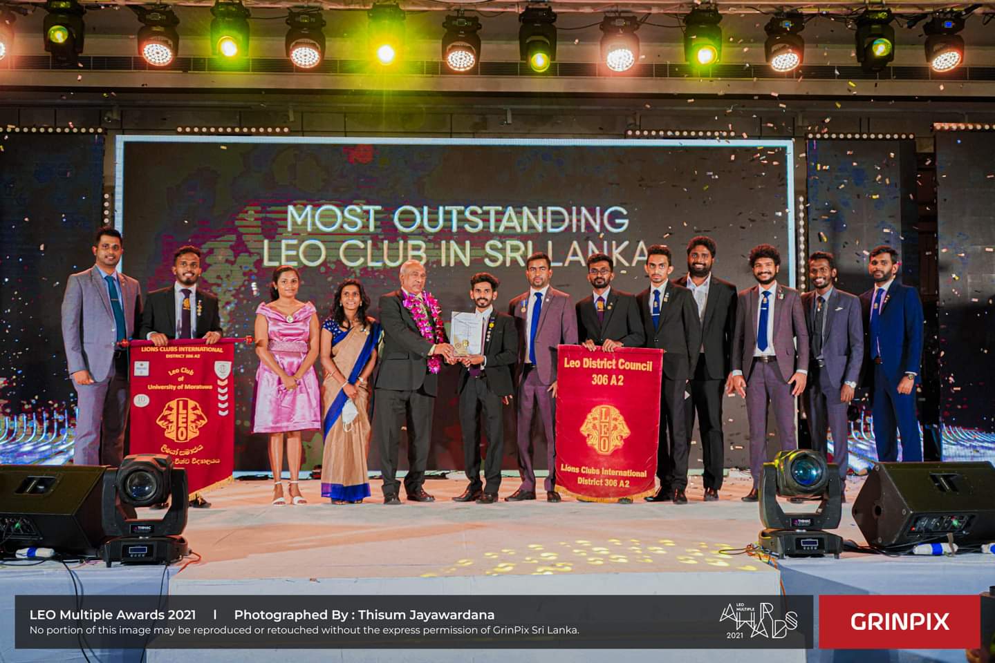 Leo Club of University of Moratuwa was awarded the Most Outstanding Leo club in Sri  Lanka for the year 2020/2021