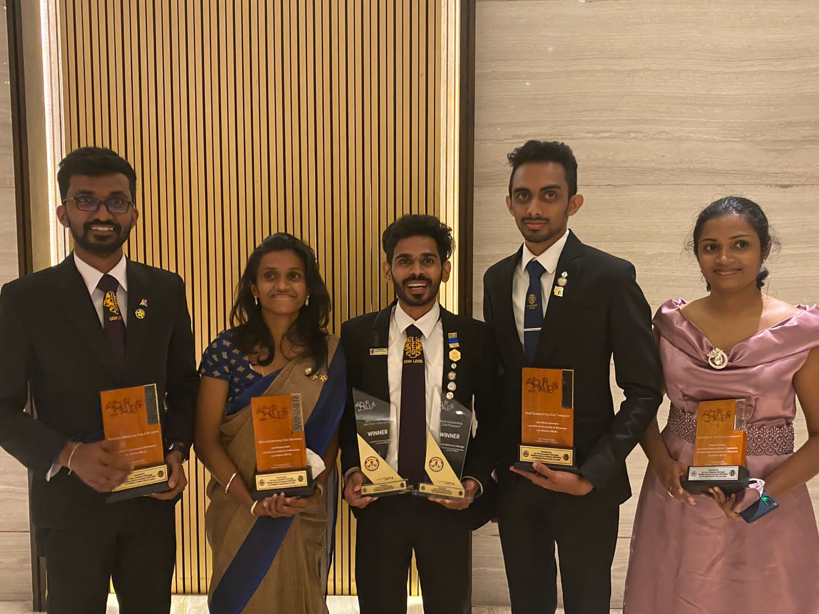 Leo Club of University of Moratuwa was awarded the Most Outstanding Leo club in Sri  Lanka for the year 2020/2021