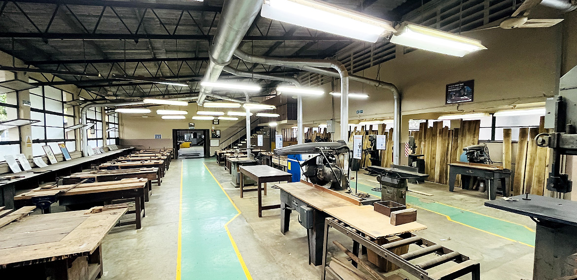 Wood workshop
