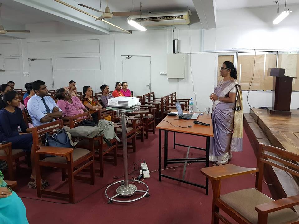 A guest lecture on “Student counselling and mental health in Sri Lankan Universities: Trends, challenges and best practices”