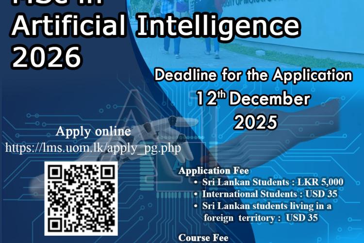 MSc in Artificial Intelligence 2026