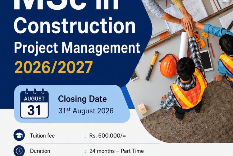 MSc. in Construction Project Management
