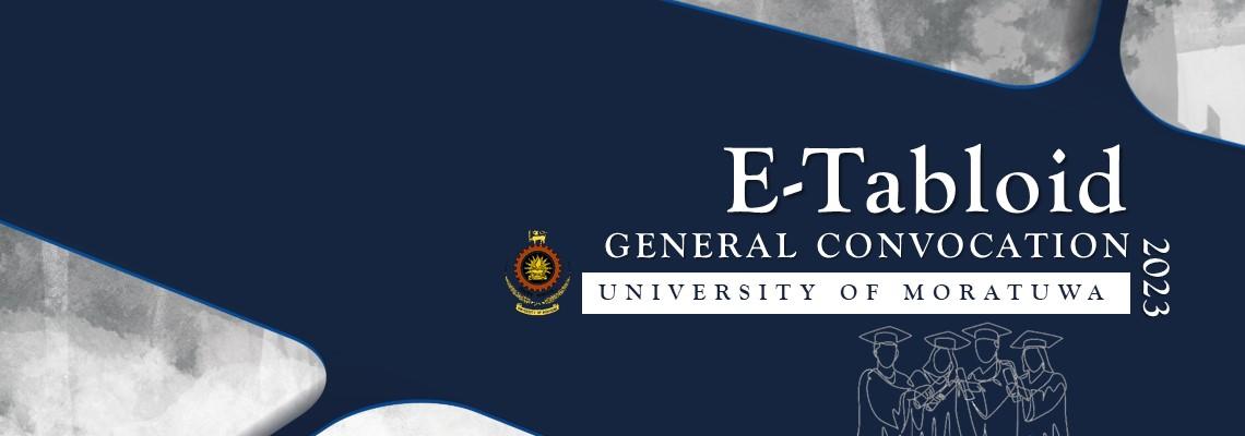 UoM convocation e tabloid