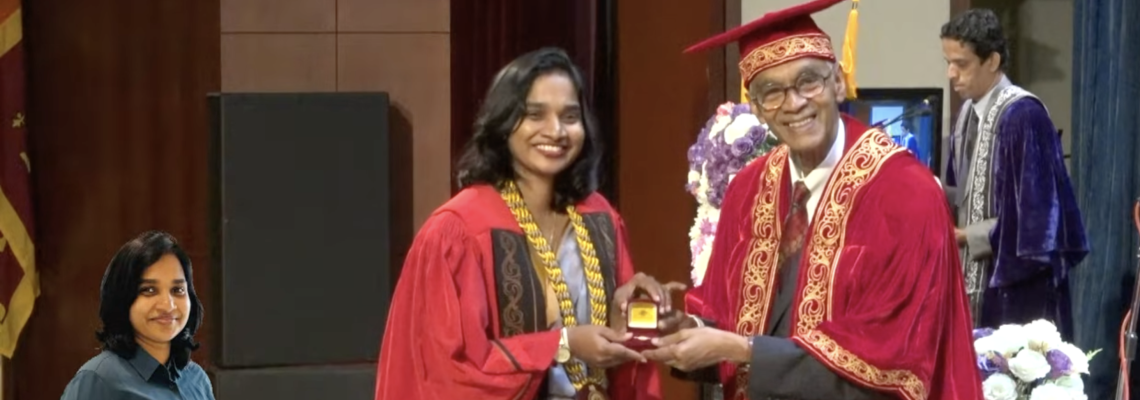 Gold Medal for the Most Outstanding Doctoral Researcher - 2025