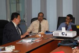 Infrastructure University, Malaysia visited University of Moratuwa.