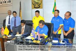 Malaysian Delegates visit the University of Moratuwa