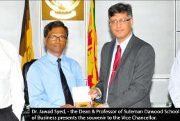 Delegates from Lahore University of Management Sciences (LUMS), Pakistan visit University of Moratuwa