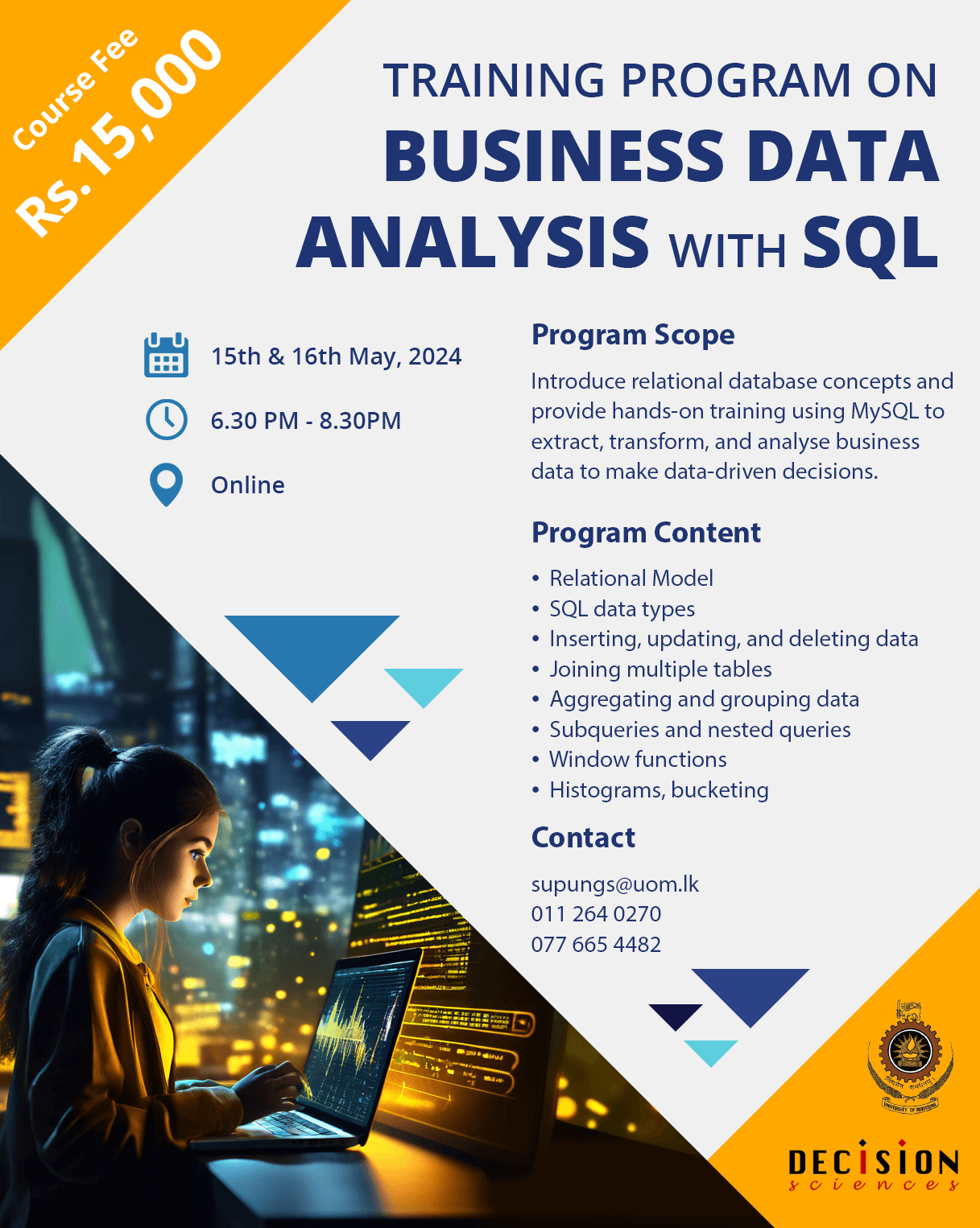 Data analysis with SQL